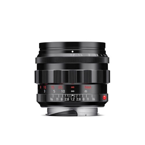 Leica Noctilux-M 50mm F1.2 Asph. Glossy lens, black