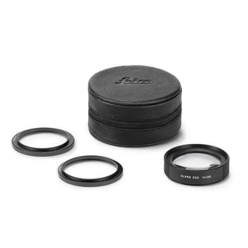 Leica Elpro E52 close-up lens Set, black anodized