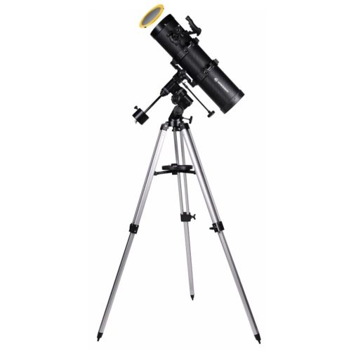 BRESSER Spica-I 130/650 Q3 Reflector Telescope with Smartphone Adapter & Solar Filter