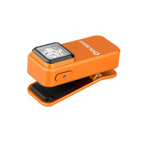 Olight Oclip flashlight, Orange