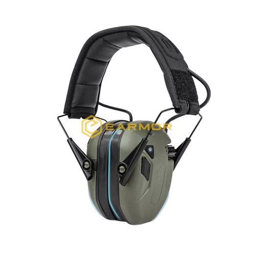 Opsmen Earmor M300T Electronic Hearing Protector green