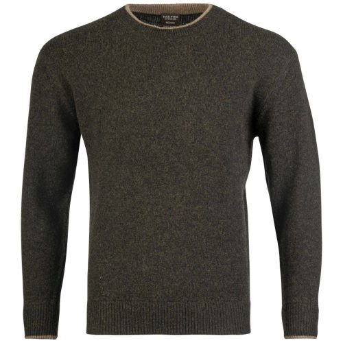 Jack Pyke Ashcombe Lambwool Crewknit dark olive L