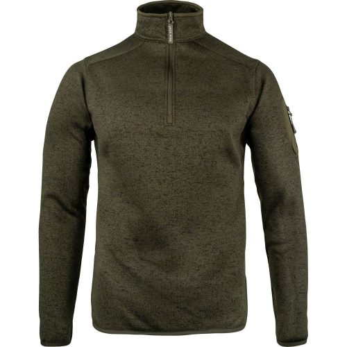 Jack Pyke Melange Quarter Zip Fleece green fleck L