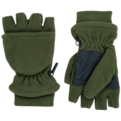 Jack Pyke Fleece Shooters Mitts green