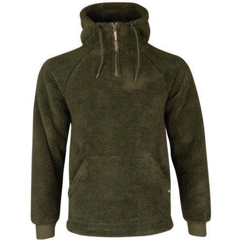 Jack Pyke Sherpa Fleece Hoodie dark olive S