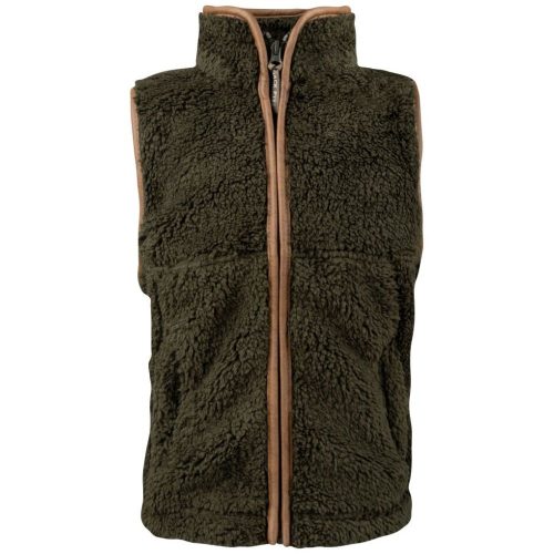 Jack Pyke Junior Sherpa Fleece Gilet dark olive L