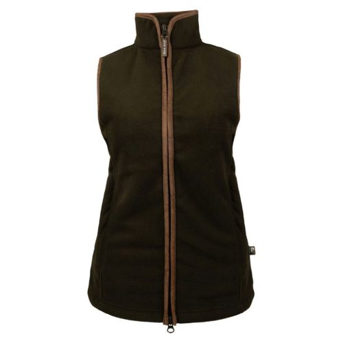 Jack Pyke Ladies Countryman Fleece Gilet Dark Olive XXXL