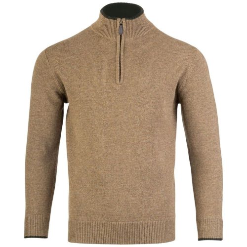 Jack Pyke Ashcombe Lambwool Zipknit barley L