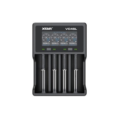 XTAR VC4S QC3.0 four bays universal battery charger