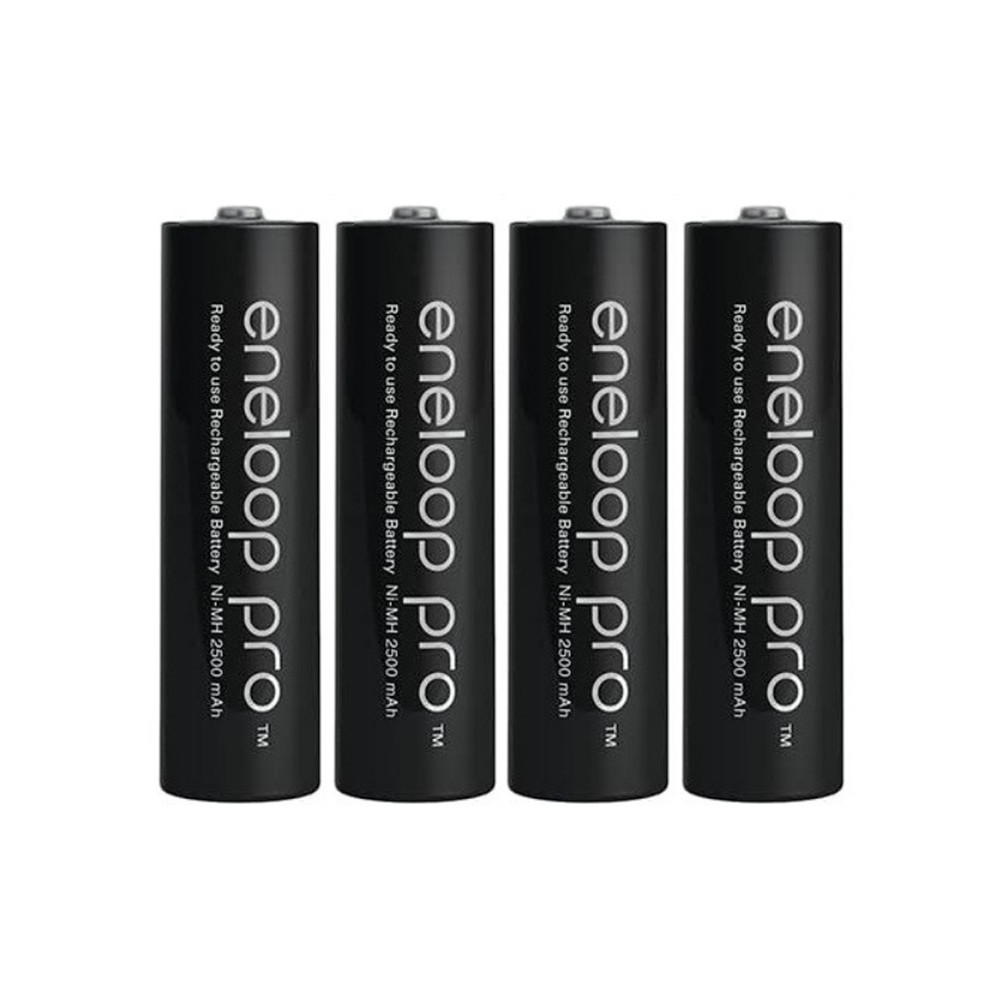 Panasonic eneloop PRO Rechargeable 4pcs AA Batteries w/4-Position