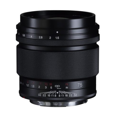 Voigtländer Nokton 70mm f/1.5 ASPH Canon RF black lens