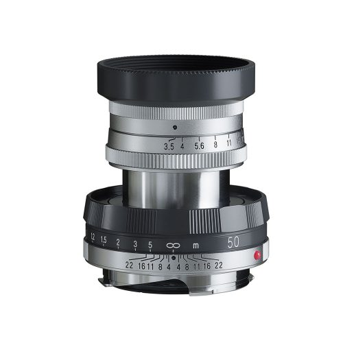 Voigtländer 50mm F3.5 APO-Lanthar Typ I VM lens, grey