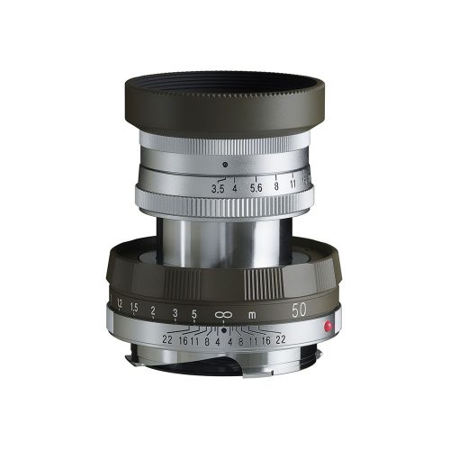 Voigtländer 50mm F3.5 APO-Lanthar Typ I VM lens, olive